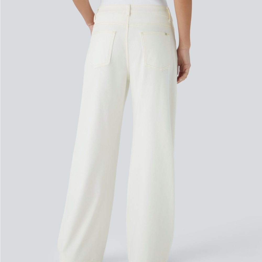 Halara Flex Low Rise Women's Wide-Leg Jeans - Picture 2 of 9